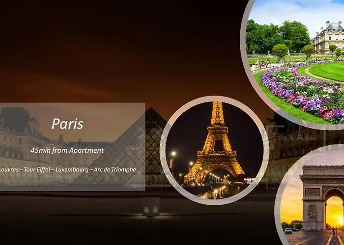 Studio Emotion 4P - Train Station 200M - Disneyland Paris 5 Min